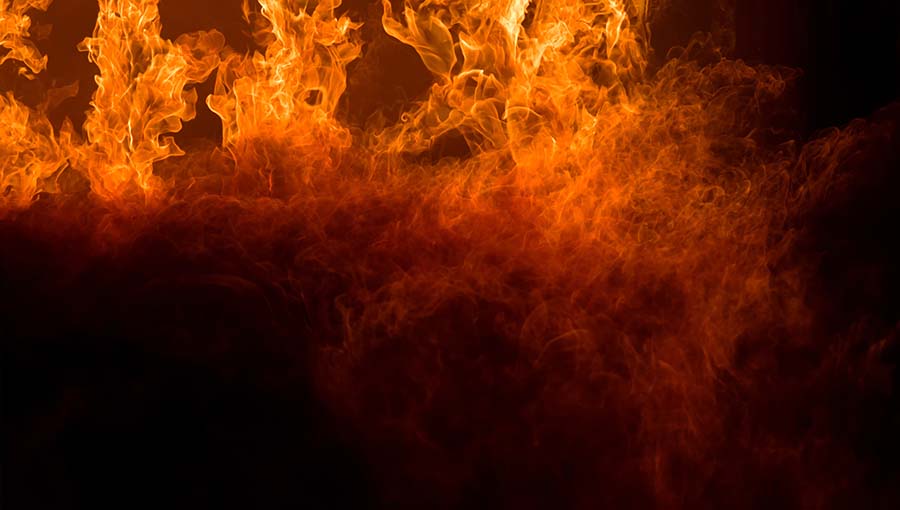 Throwback Thursday: A City and Campus Aflame