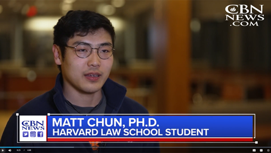 CBN Report: Seeking God for Revival at Harvard Law School