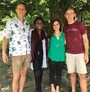 Students involved with Christian Union’s ministry at Harvard College eagerly welcomed members of the class of 2021 as they descended upon Cambridge.
