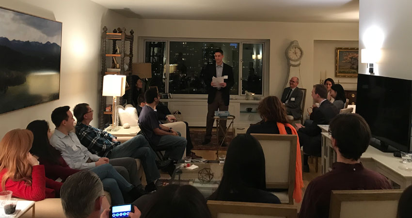 CU New York Salon with Paul Horrocks