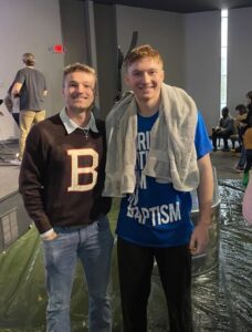Baptisms at Brown