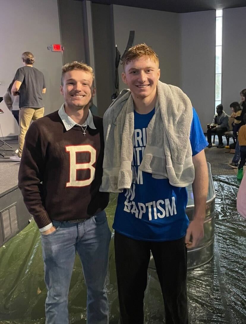 Baptisms at Brown