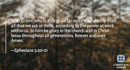 Finding Strength in Afflictions