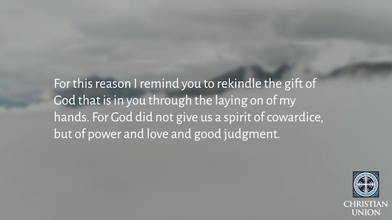 We Have Not Received a Spirit of Fear